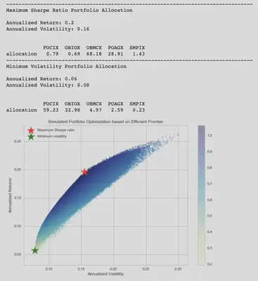 Efficient Frontier 1